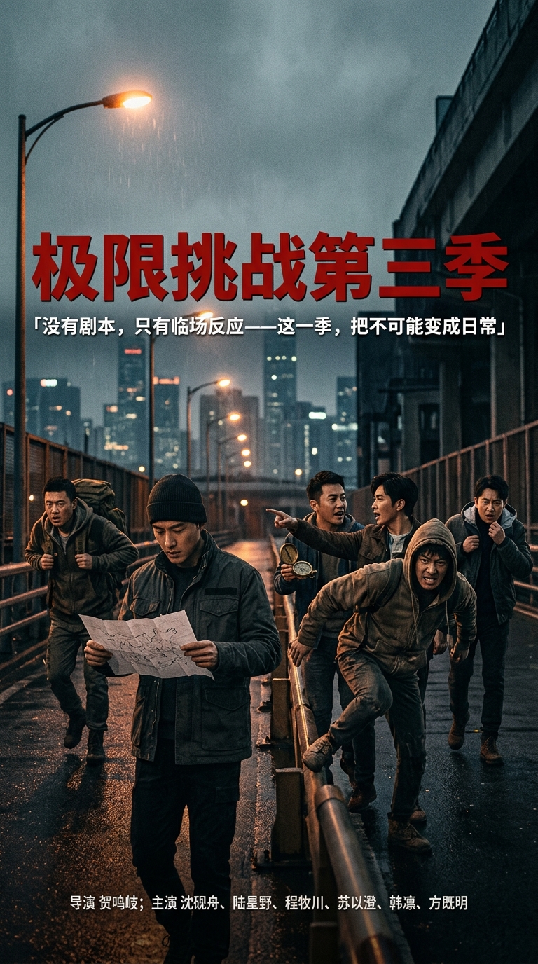 《极限挑战第三季》海报